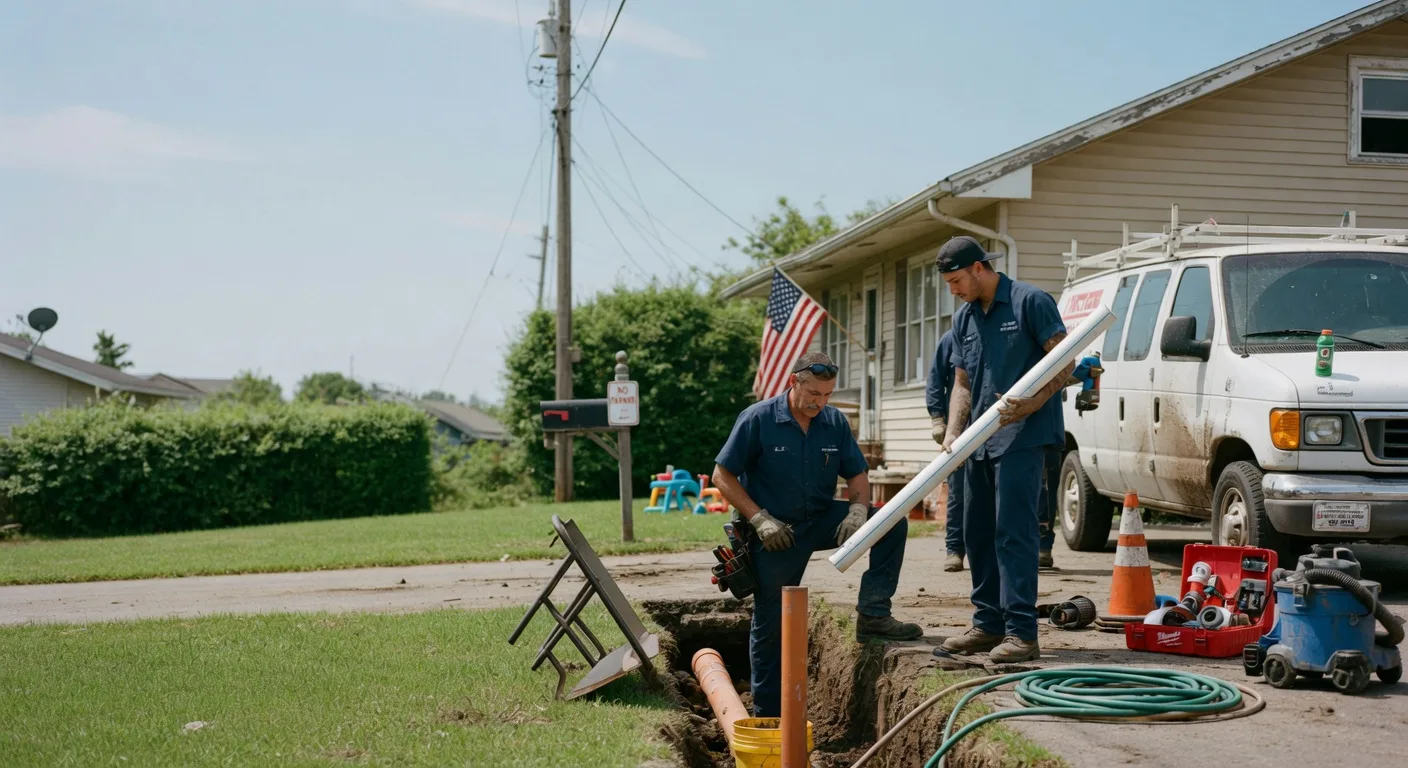 Clogged Drain Repair in Valley Center, KS